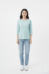 WOMENS PRINTED FULL SLEEVE T SHIRT - Smgarment's